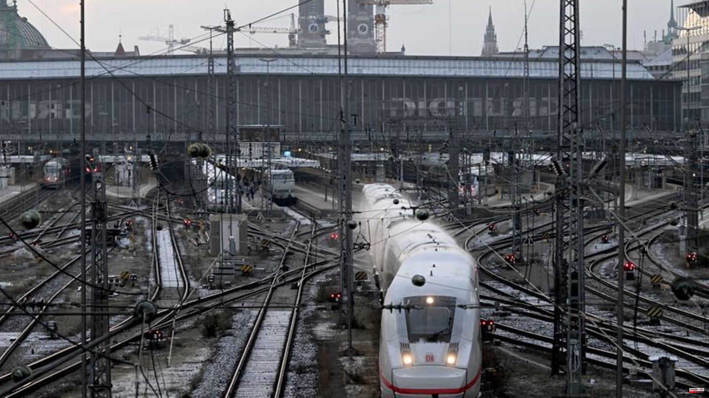Long-distance trains: DB punctuality: Worst value in eight years