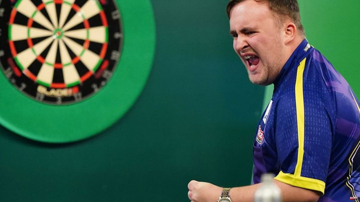 Tournament in London: Darts teenager sings and wins: Littler on course for the World Cup