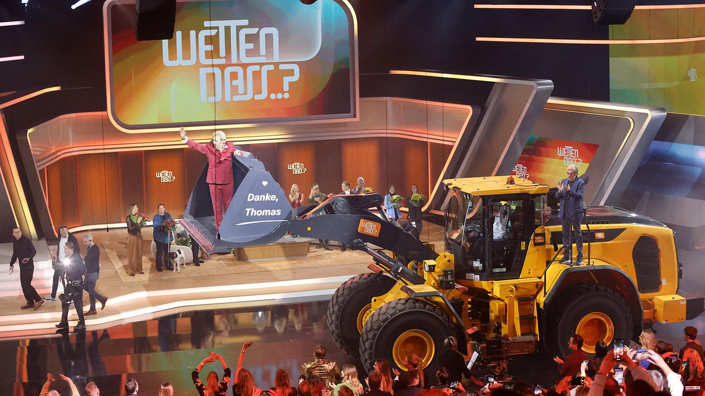 Cult show: ZDF boss stirs up hopes for “Wetten, dass...?” comeback