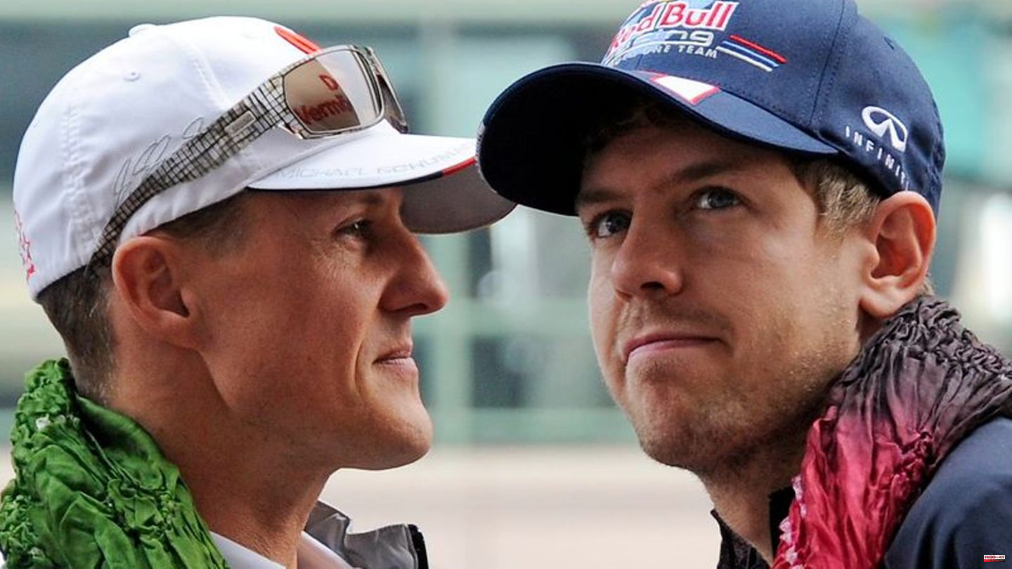 Formula 1 legends: Vettel on Schumacher: “A hero of my generation”