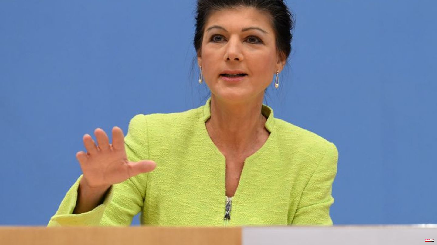 New party: Wagenknecht: “Re-elect the Bundestag as soon as possible”