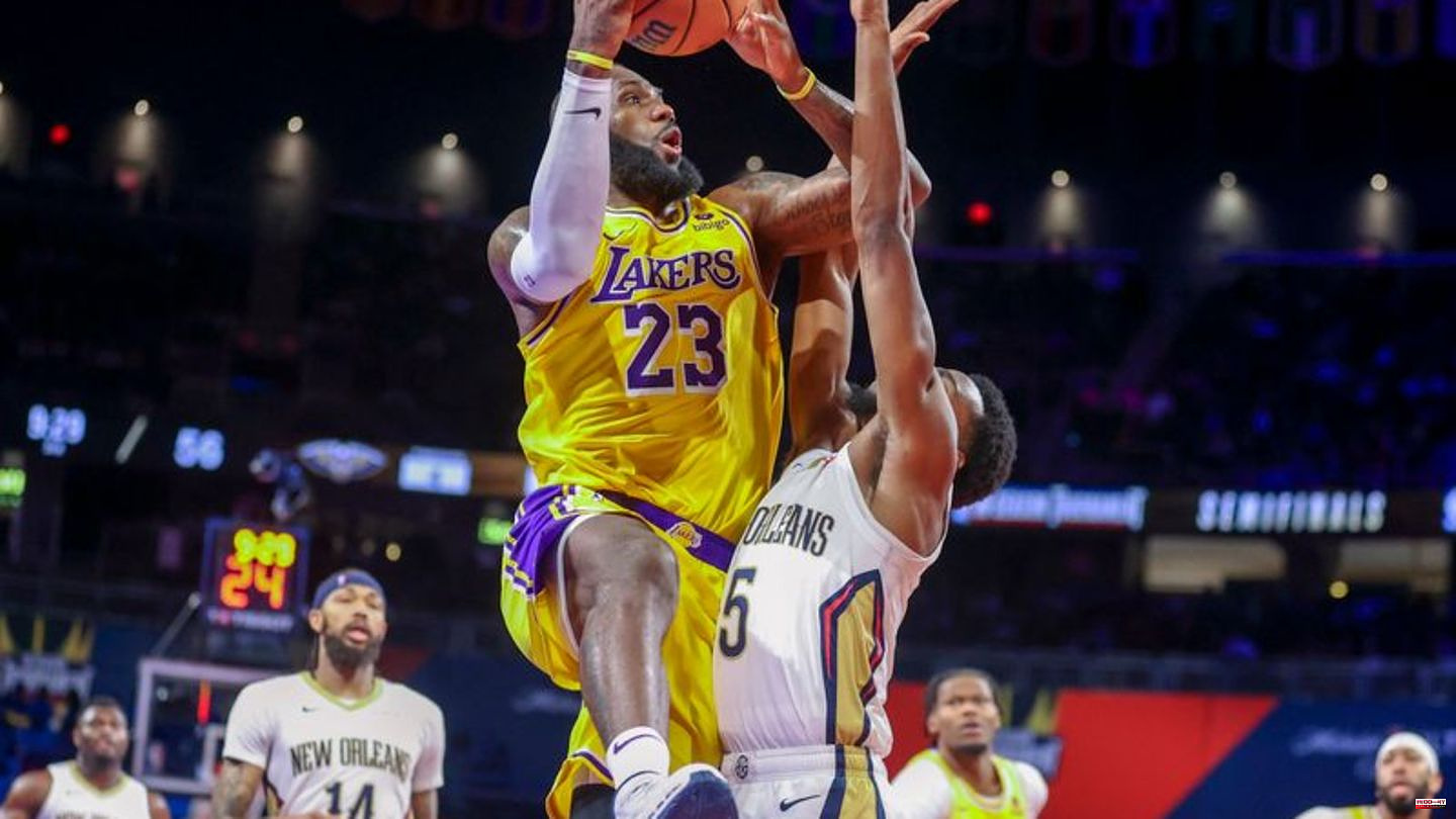 Basketball: Lakers and Pacers are in the first final of the NBA tournament