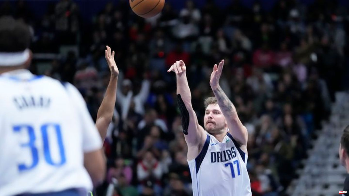 Basketball: NBA star Doncic achieves statistical feat