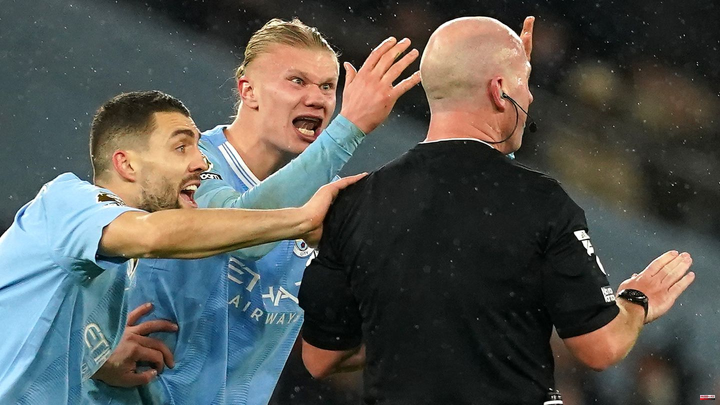 Wild 3:3 against Tottenham: Erling Haaland freaks out after bizarre referee decision