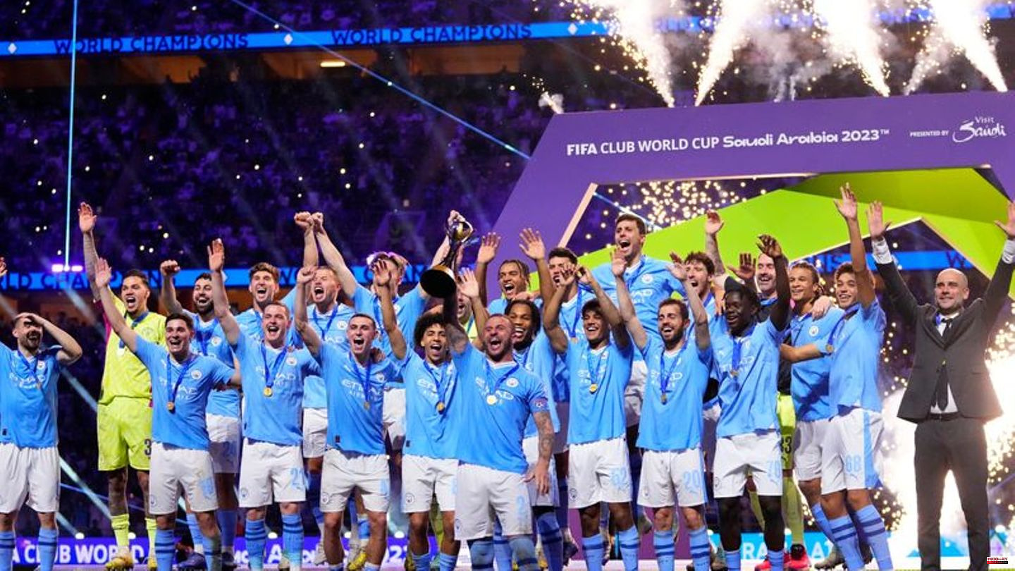 Football: Manchester City wins the Club World Cup: 4-0 win against Fluminense