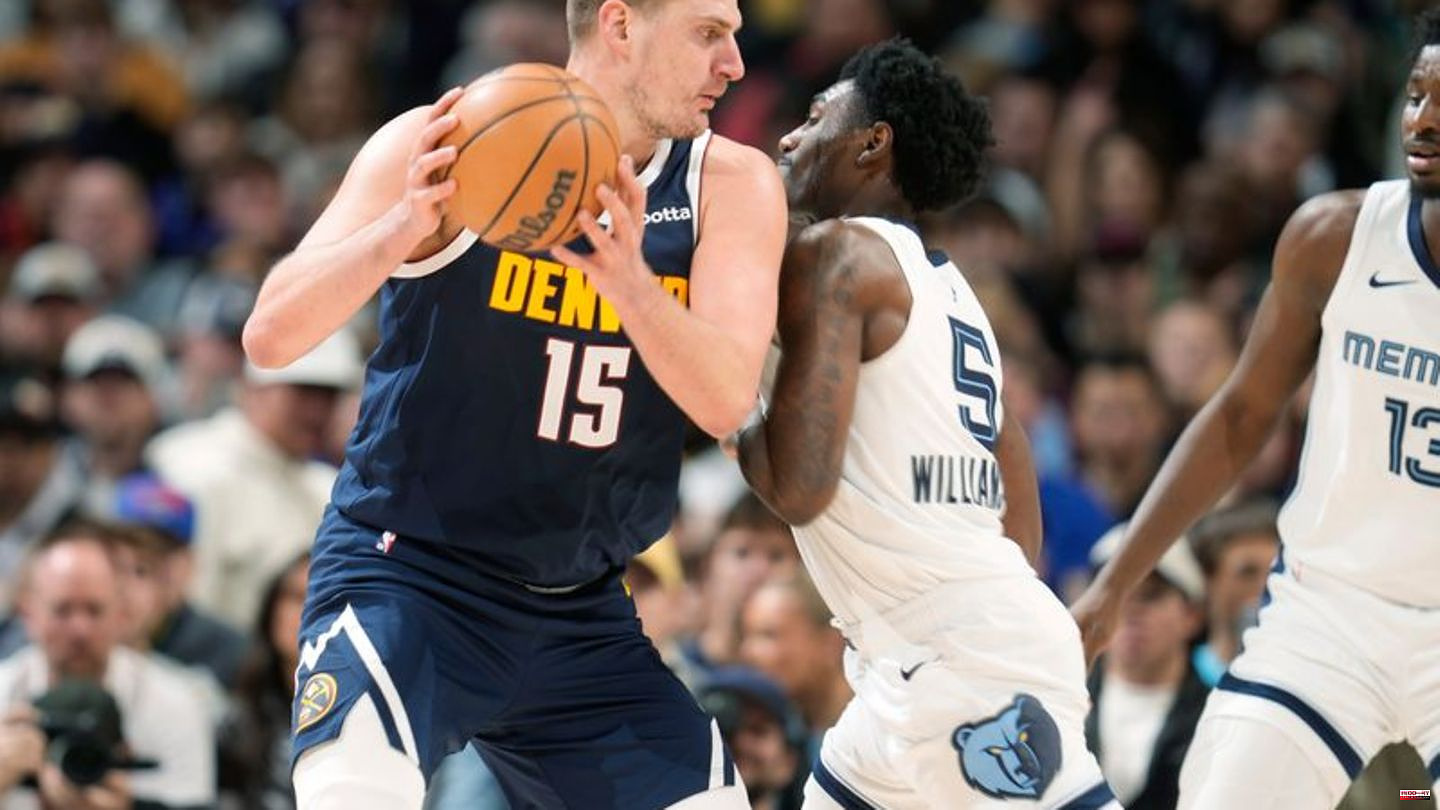 Basketball: Not a single missed throw: Denver star Jokic shines in the NBA