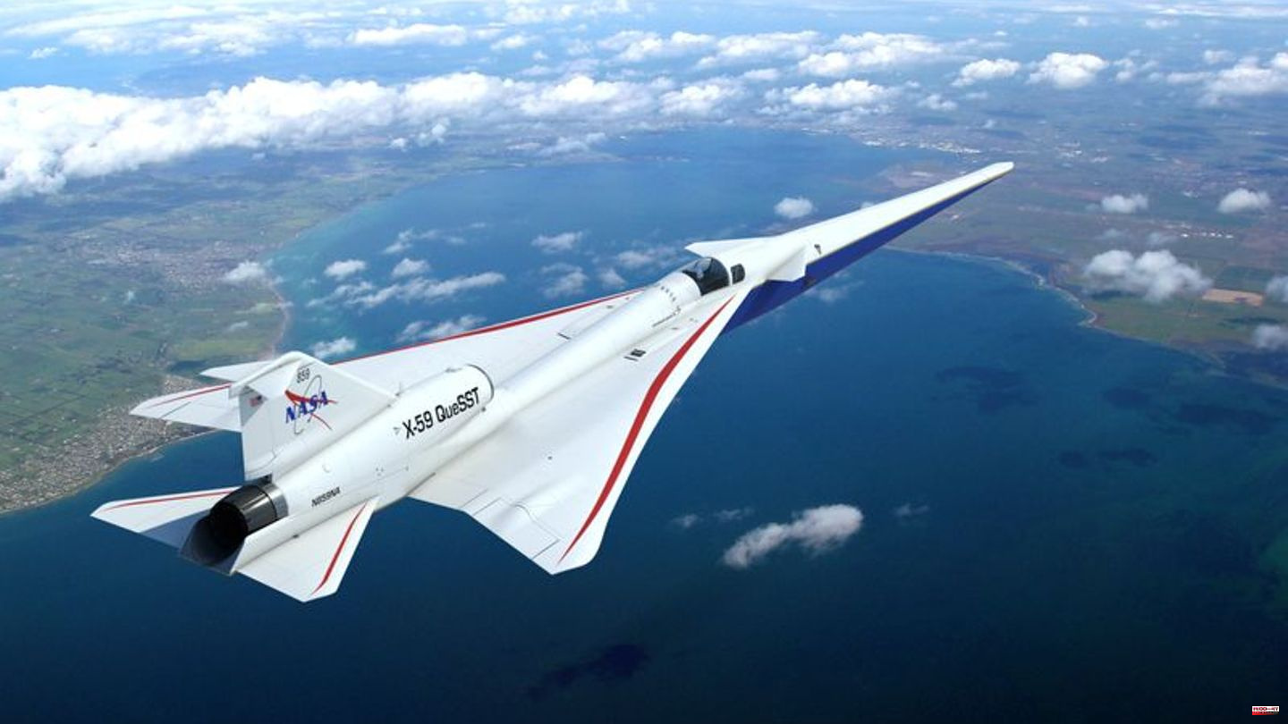Air traffic: pop instead of bang: NASA presents new supersonic aircraft