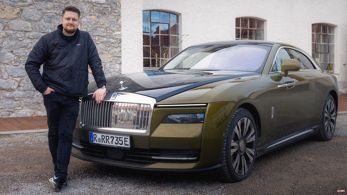 E-mobility: A luxurious electric car worth a single-family home – this is how the Rolls-Royce Specter drives