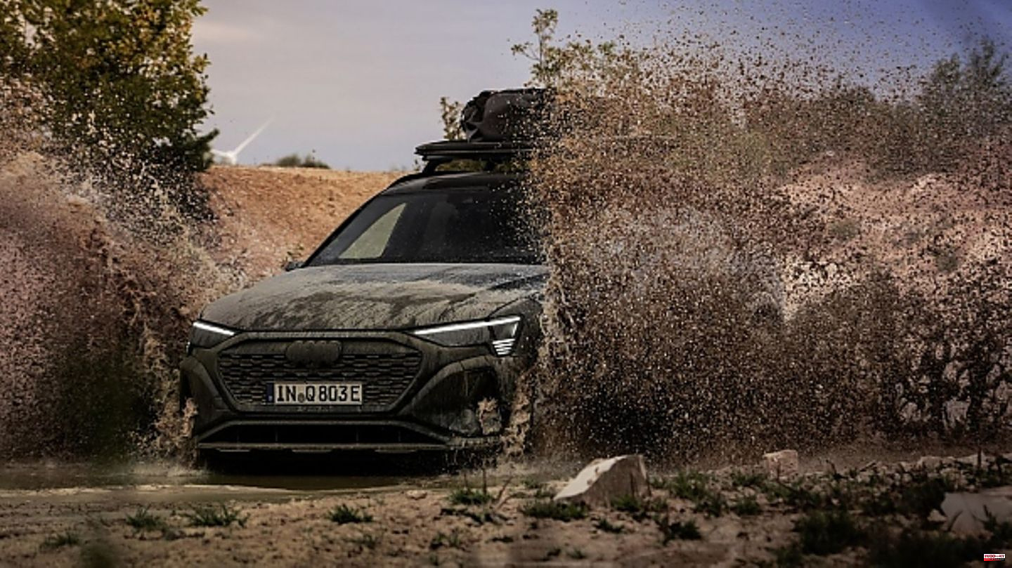 Driving report: Q8 e-tron Edition Dakar: Audi wants to show what electric SUVs can really do