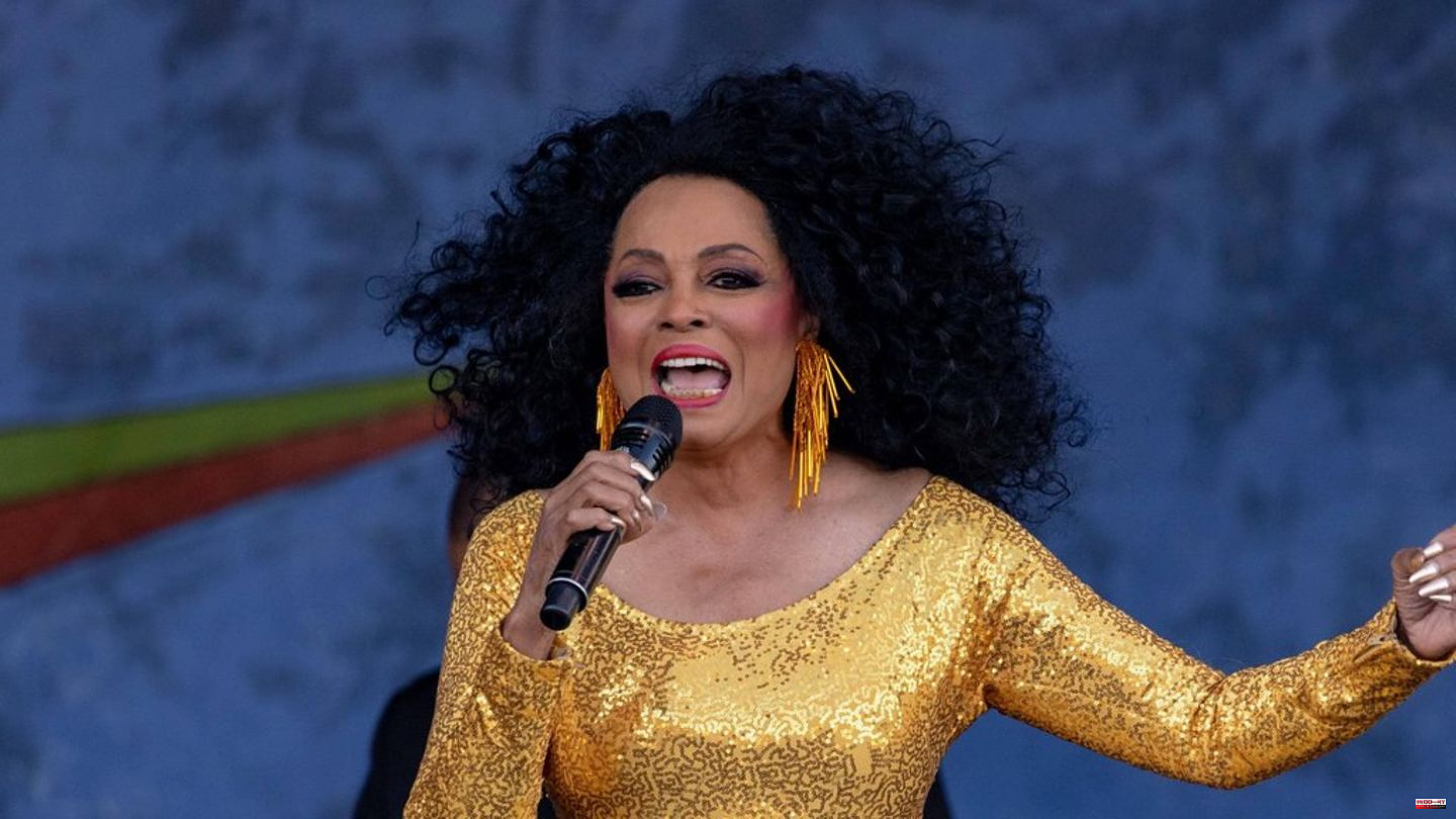 Diana Ross: Star model for YSL campaign - at almost 80