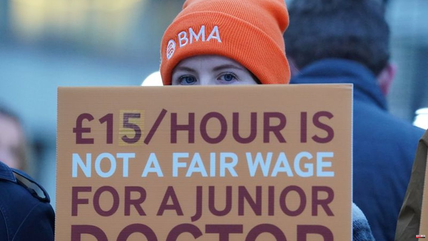 Health service: Junior doctors go on strike in England for several days