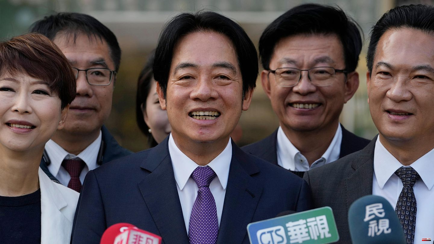 William Lai: Candidate critical of China wins presidential election in Taiwan