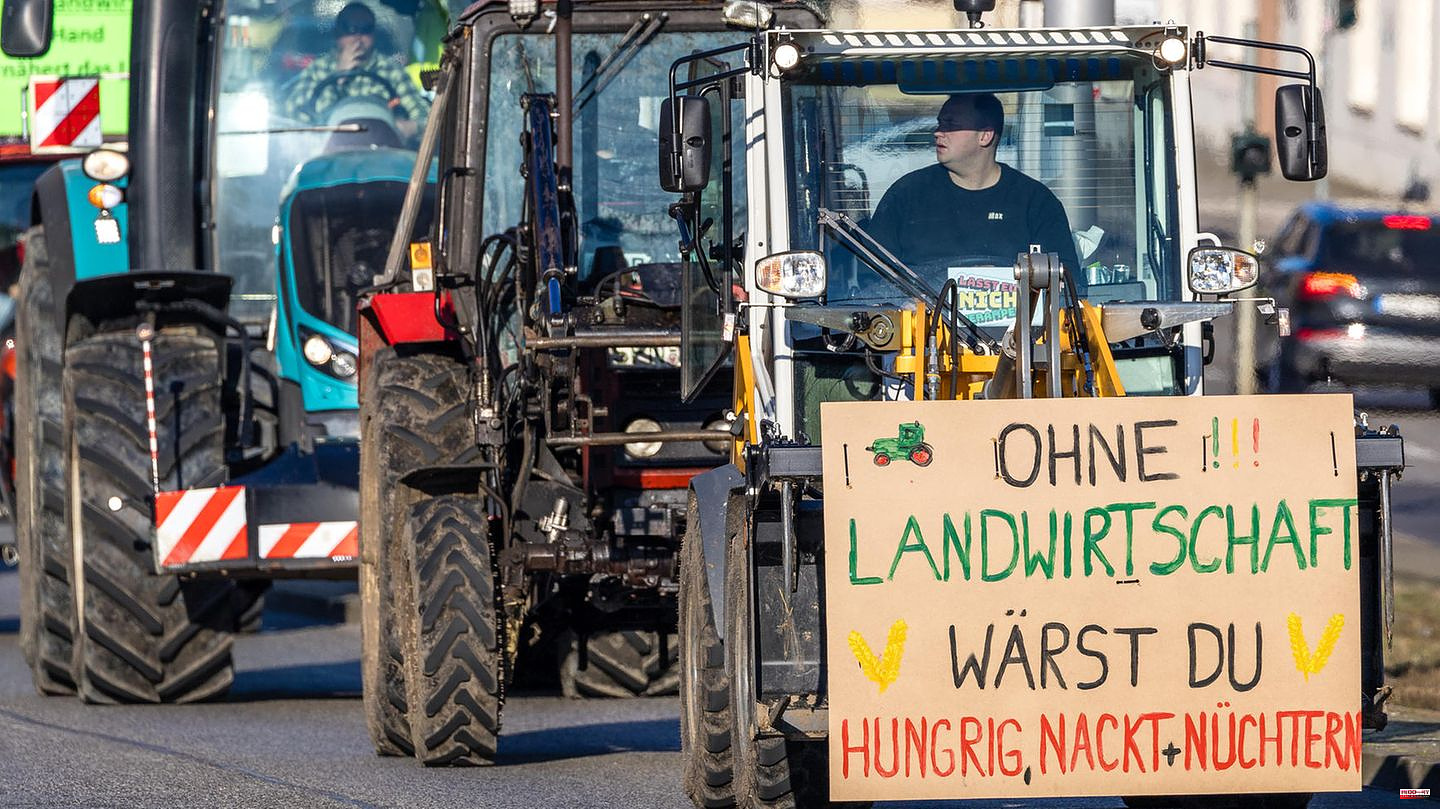 stern survey: Large majority of Germans support farmers' protest
