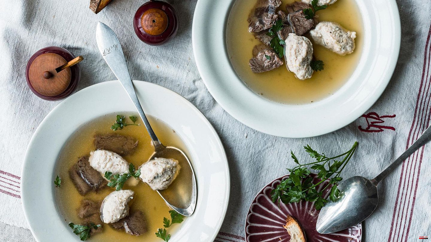 Simply eat - the enjoyment column: Roast game: The Swabian miracle soup with meatballs