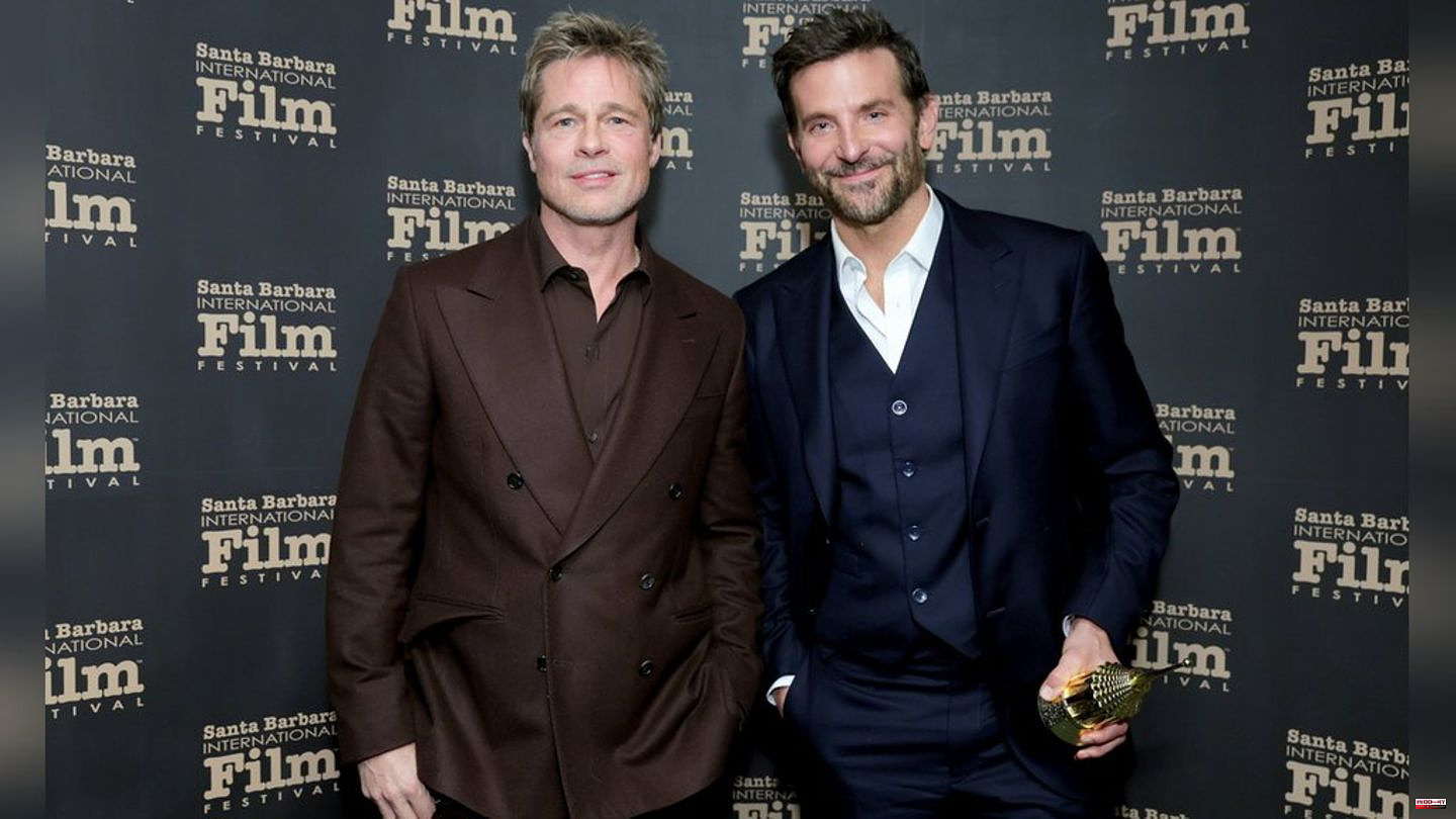 Brad Pitt: Bradley Cooper is "brilliant"