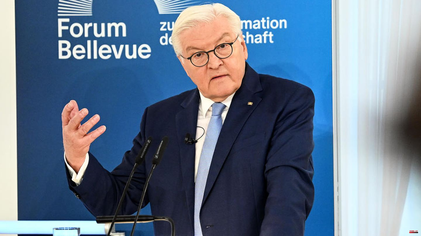 Federal President: Steinmeier sees star title “Not with us!” as part of a societal wake-up call
