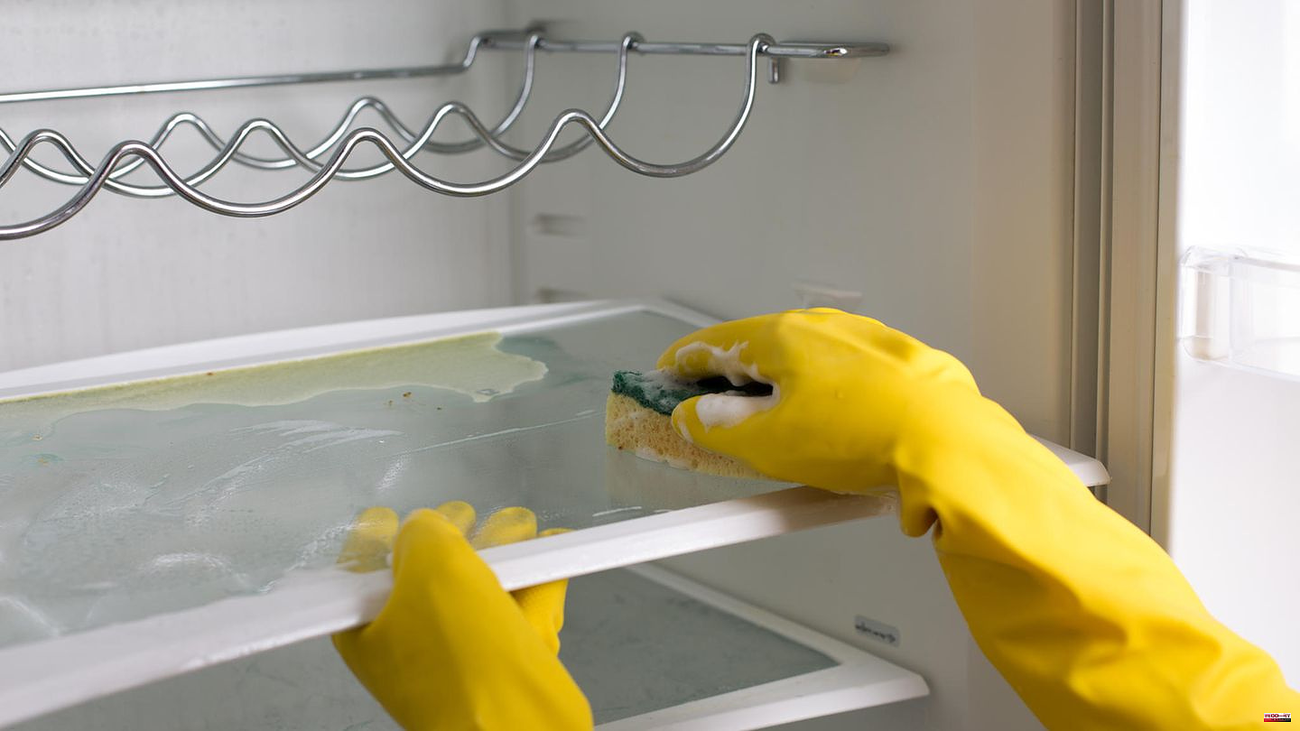Germ slinger: Disgust alarm: That's why you should clean your refrigerator regularly