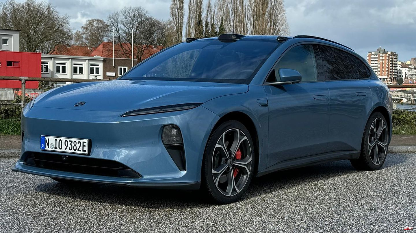 Nio ET5 Touring in the test: Change the battery: This car has something ahead of everyone - and yet only a few drive it