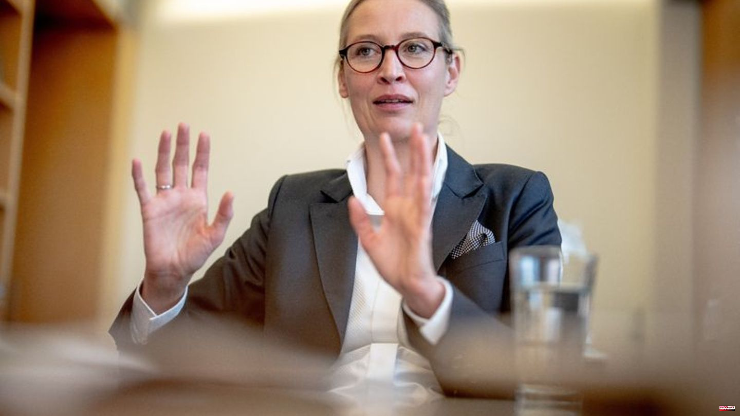 Parties: Weidel denies the AfD's closeness to Putin