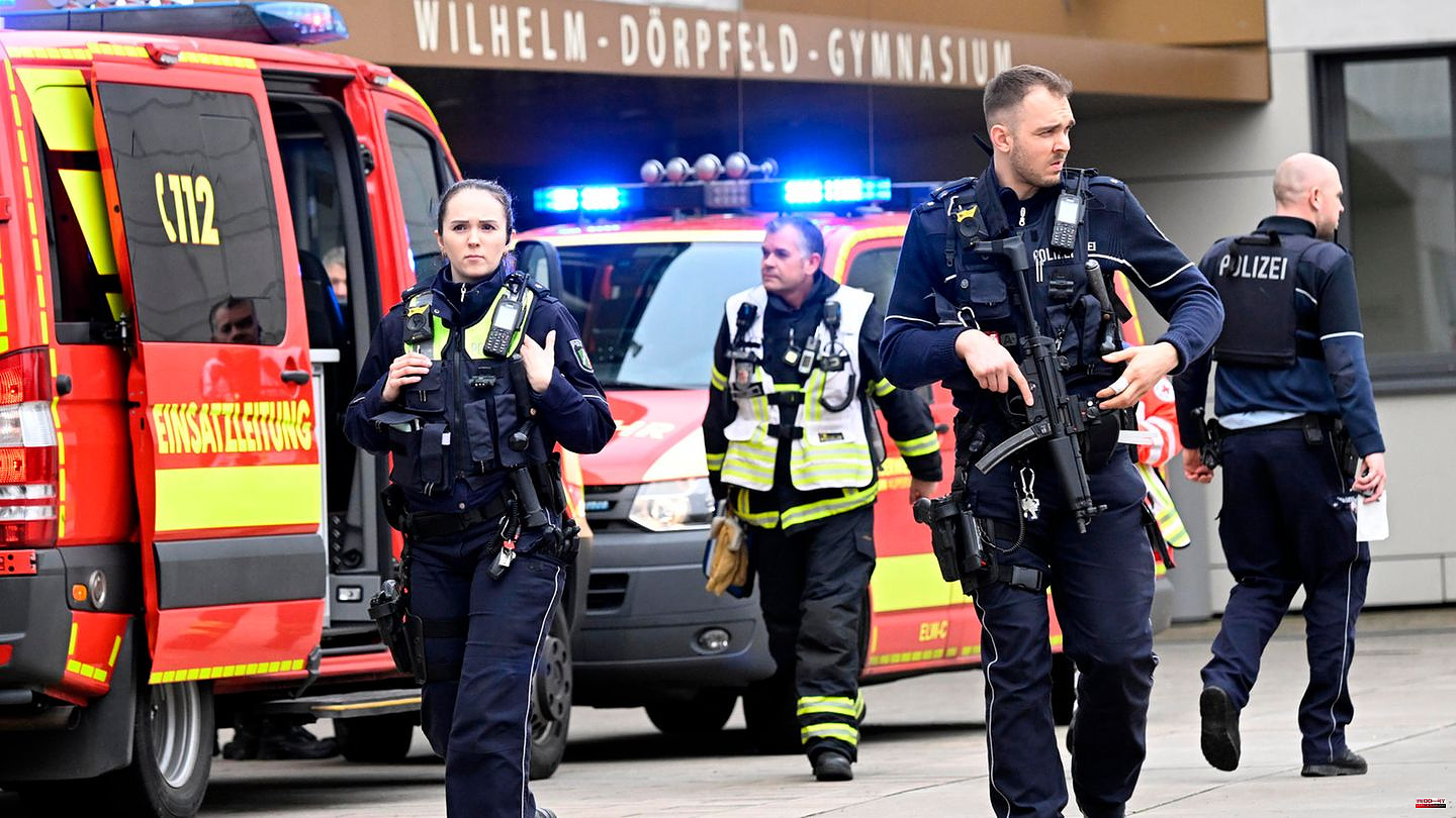 Attack on high school: Public prosecutor charges 17-year-old gunman from Wuppertal