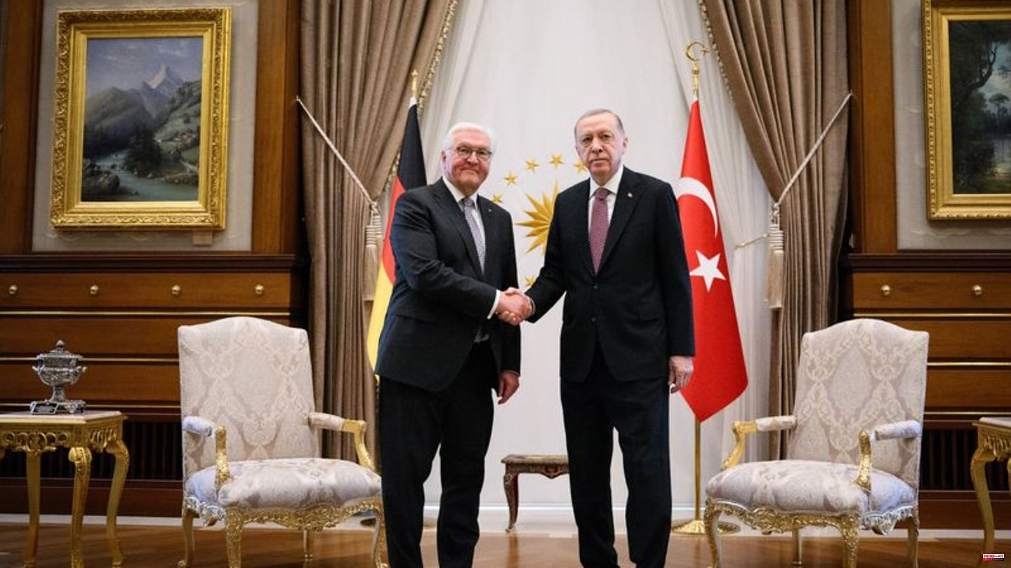 Trip to Turkey: Steinmeier met Erdogan in Ankara