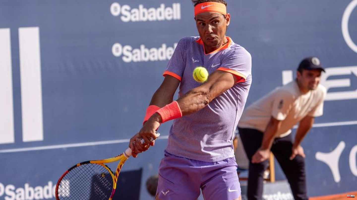 Tennis: Out in round two: Nadal's short comeback in Barcelona