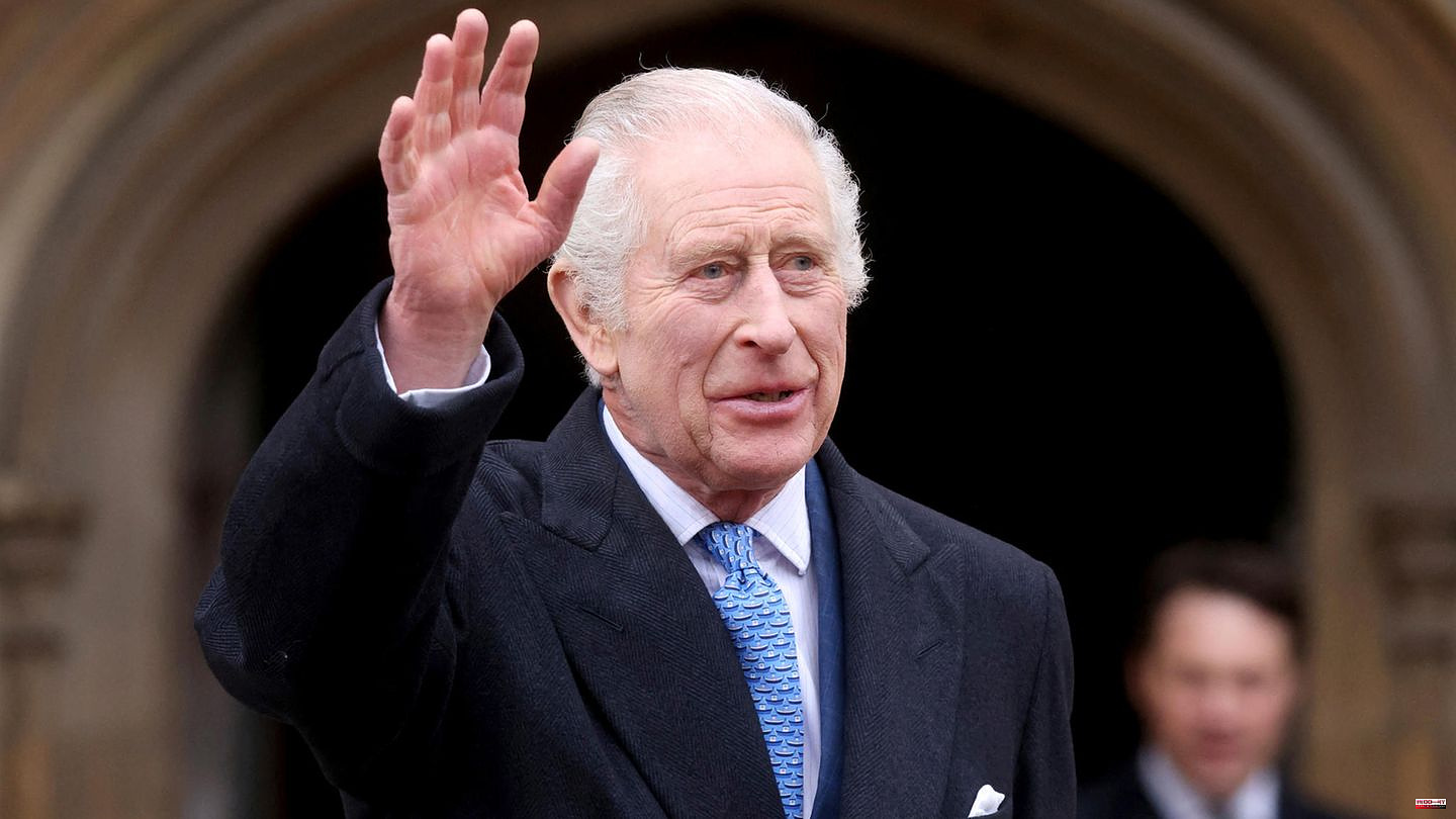 Great Britain: Cancer therapy works: Charles III. returns to public