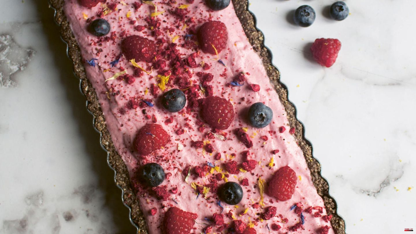 “No Bake” tart: This raspberry cake doesn’t even need to be baked – and makes you look forward to summer