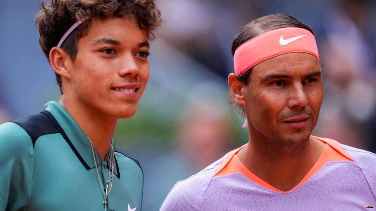 Tennis: Nadal wins generational duel at the start in Madrid