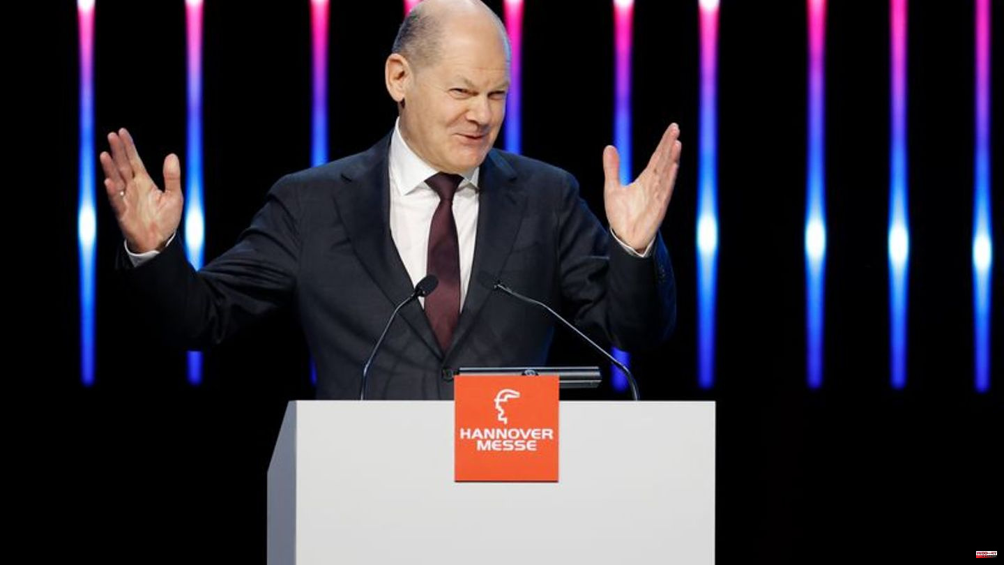 Exhibition: Chancellor Scholz opens Hannover Messe