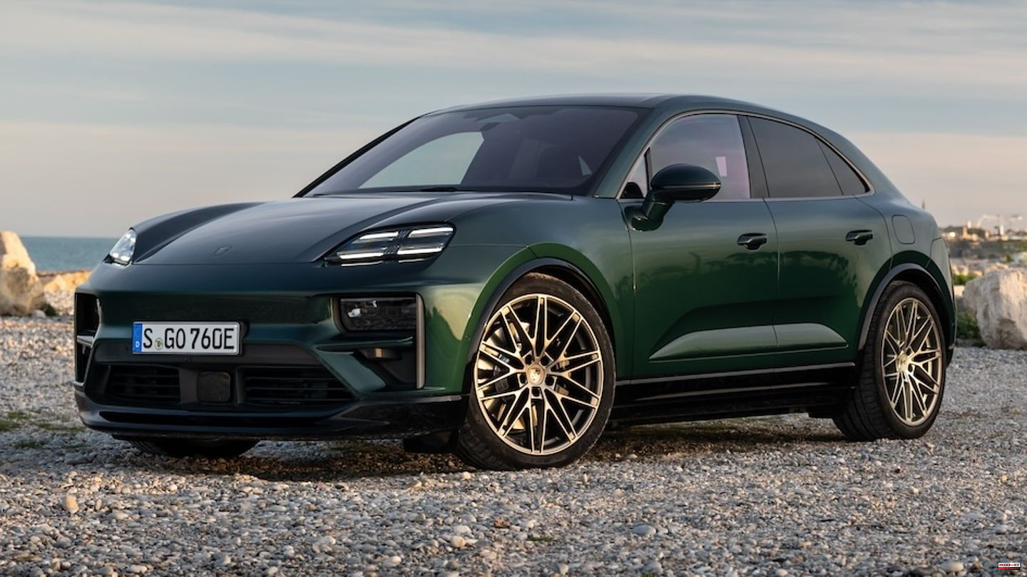 Electric car: No more combustion engines: This is how the new Porsche Macan drives