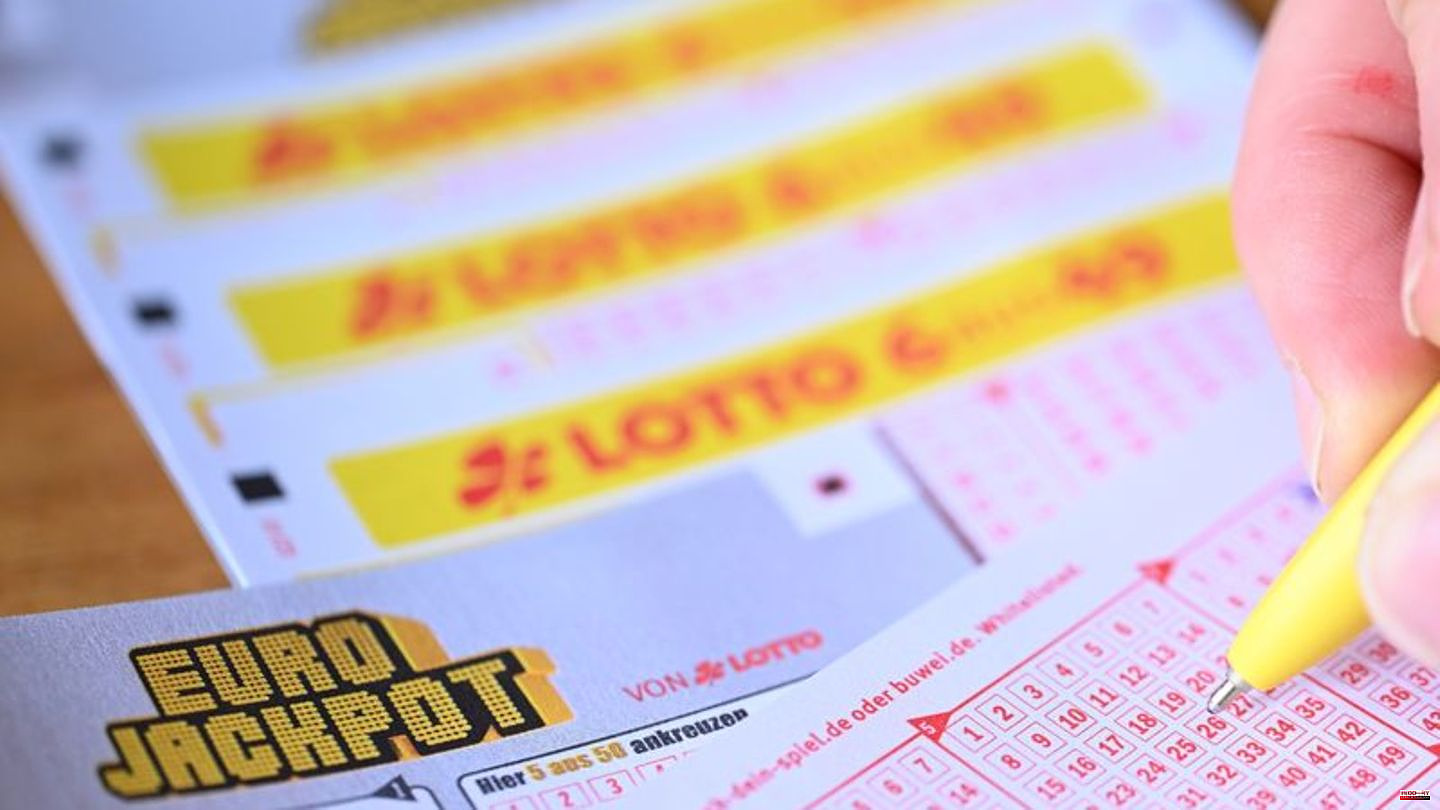 Gambling: Eurojackpot: 120 million euros go to NRW and Slovenia