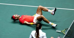 Spain is in the finals of the Davis Cup after horror