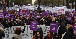 Tens of thousands march in France in protest against...