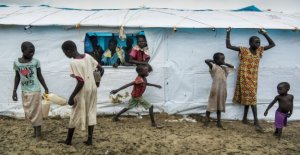 The agency sends personnel to the war-torn south Sudan