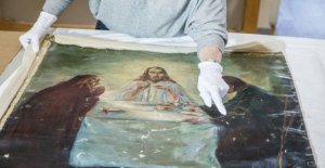 After five years has stolen Emil Nolde painting back...