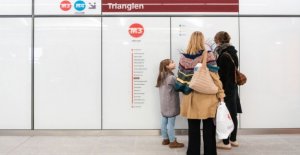 New metro line in Copenhagen is closed down for two...