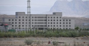The governor of China: Prisoners in camps doing exams