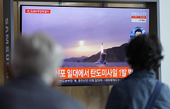 North Korea tests a possible submarine missile amid...