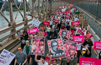 450 protest marches in the USA: tens of thousands demonstrate for abortion rights