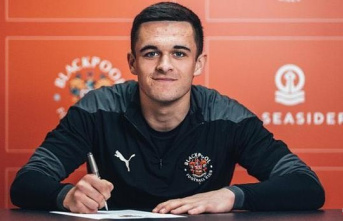 Blackpool's Jake Daniels, first professional footballer to come out as gay in England