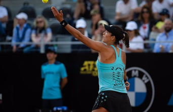 Muguruza falls in the round of 16 and Párrizas gets into the quarterfinals of the Rabat tournament