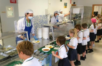 The vegetarian menu gains weight in the school canteens of Alicante due to the demand of families and the students themselves