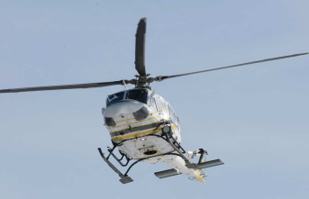Helicopter in Montreal: casualty evacuation exercise