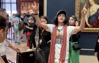 The attacker of the 'Gioconda' sneaked into the Louvre dressed as a woman and launched proclamations "to save the Earth"