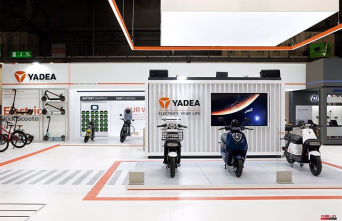 The brand of 'e-scooters' Yadea arrives...