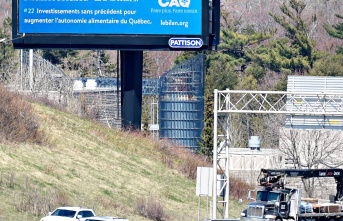 The CAQ touts its record on giant billboards