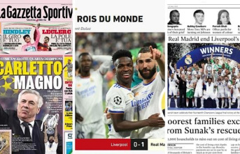 "The kings of the world": this is how the European press reports Real Madrid's victory in the Champions League