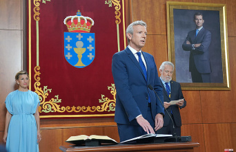 Alfonso Rueda is sworn in as president of the Xunta