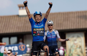 Cycling: Bouwman wins the blue Bouwman jersey on Giro stage 19, with no overall change
